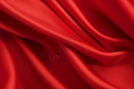 红色有质感丝绸质感背景背景