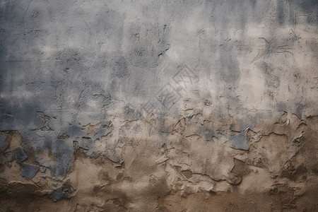 灰色粗糙的水泥墙壁图片