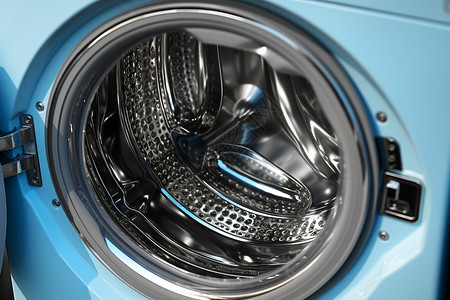 工业金属洗衣机背景图片