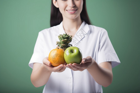 女性健康营养师图片