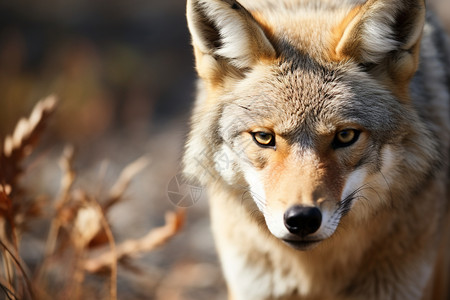 凶猛的荒野野狼图片