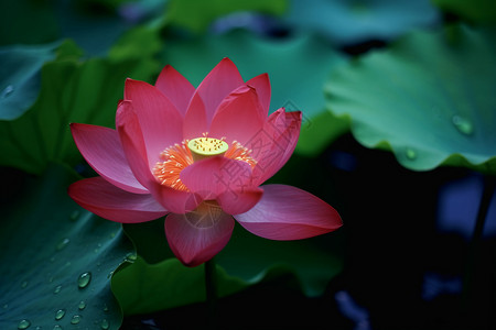 夏天的水芙蓉图片