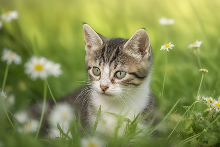 可爱的小猫生活方式-广告传媒图片