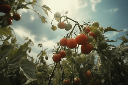 果园的番茄图片