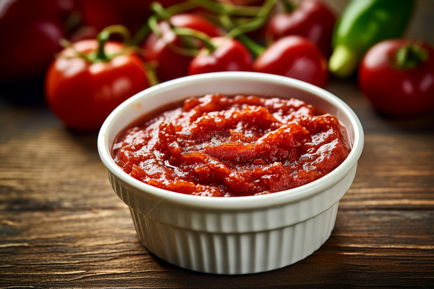 美味的番茄酱图片