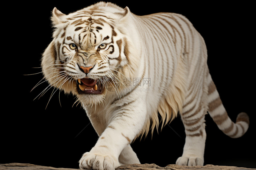 凶猛危险的老虎图片
