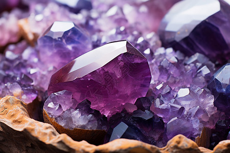珍贵的紫色钻石图片