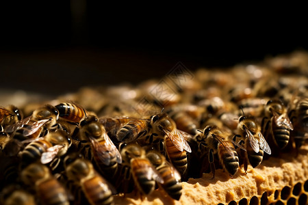 农村养殖的蜜蜂图片