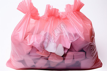 塑料的包装袋子背景图片