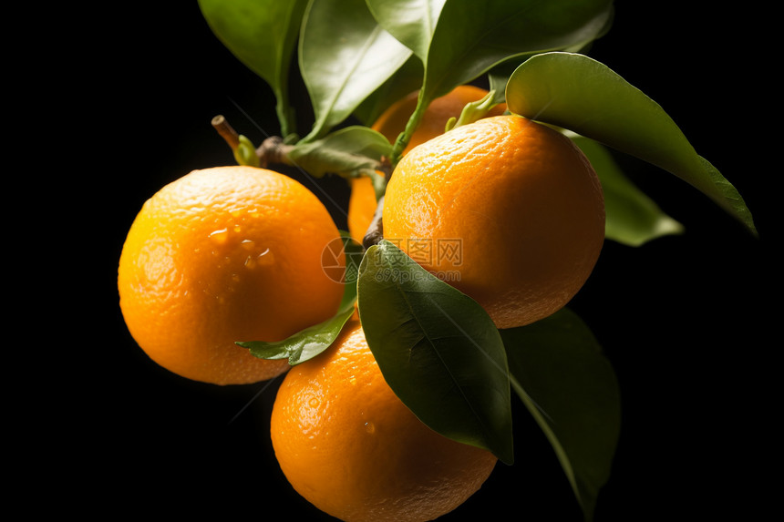 清香甘甜的柑橘图片