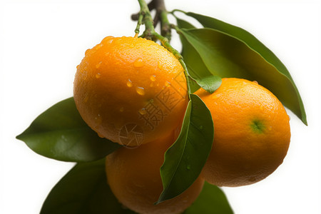 营养美味的柑橘高清图片