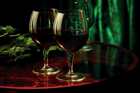 深红色葡萄酒的图图片