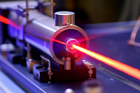 光学物理素材光学激光技术工程背景