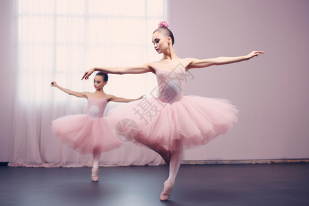 跳芭蕾的小孩图片