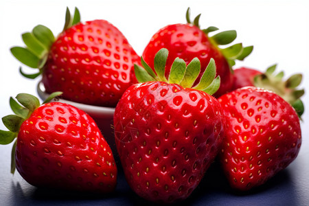 季节性水果的草莓背景图片
