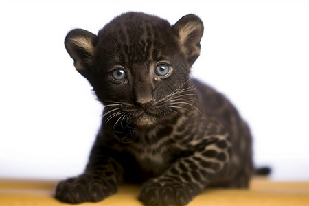 肉食动物的美洲虎幼崽图片