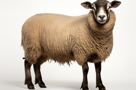 农村养殖的绵羊图片