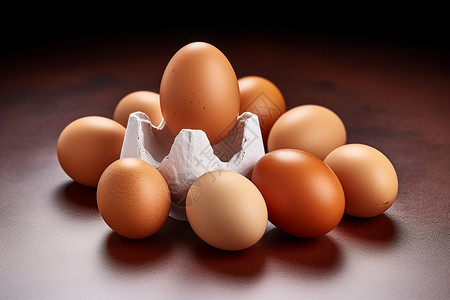 蛋白质丰富的鸡蛋图片