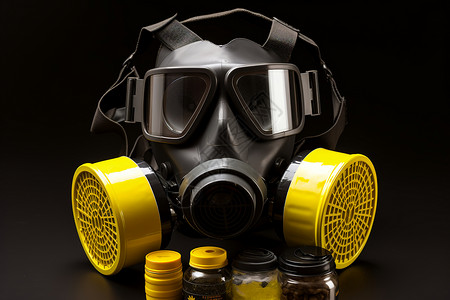 净化空气的防毒面具图片