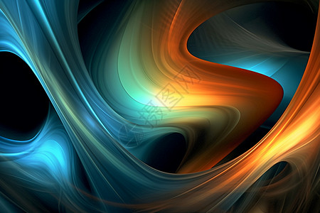 光明颜色闪耀的流体形式设计图片