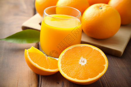 富含维生素的橙汁图片