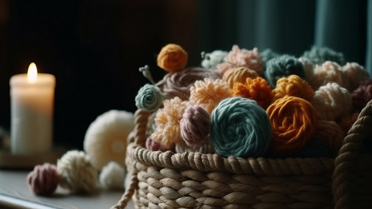 手工羊毛毡图片