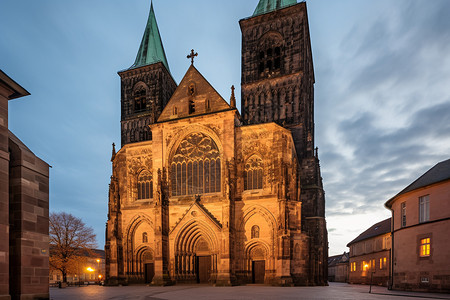 历史大教堂的建筑图片
