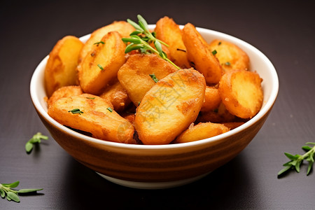 健康的美食土豆图片