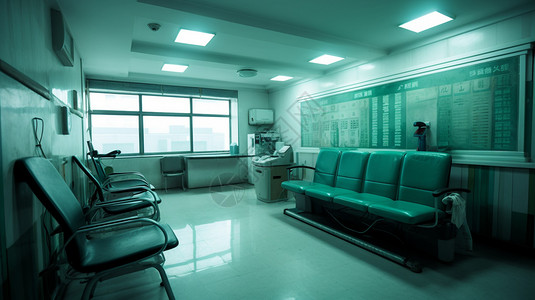 医院内的医务室背景图片