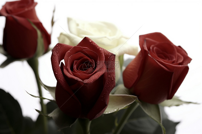 情人节常送的玫瑰花图片