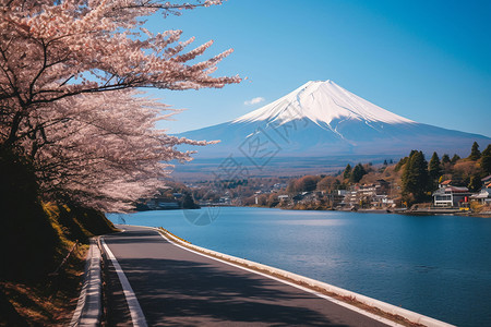 富士山风景图片