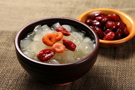 枣子粥传统营养美味小吃背景