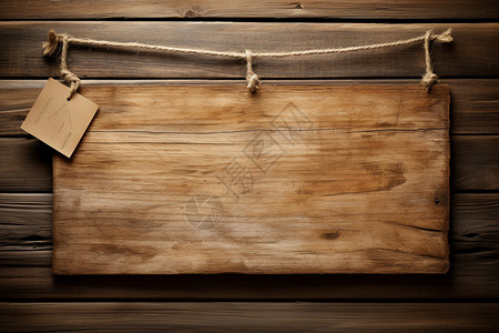 传统的木制公告板背景图片