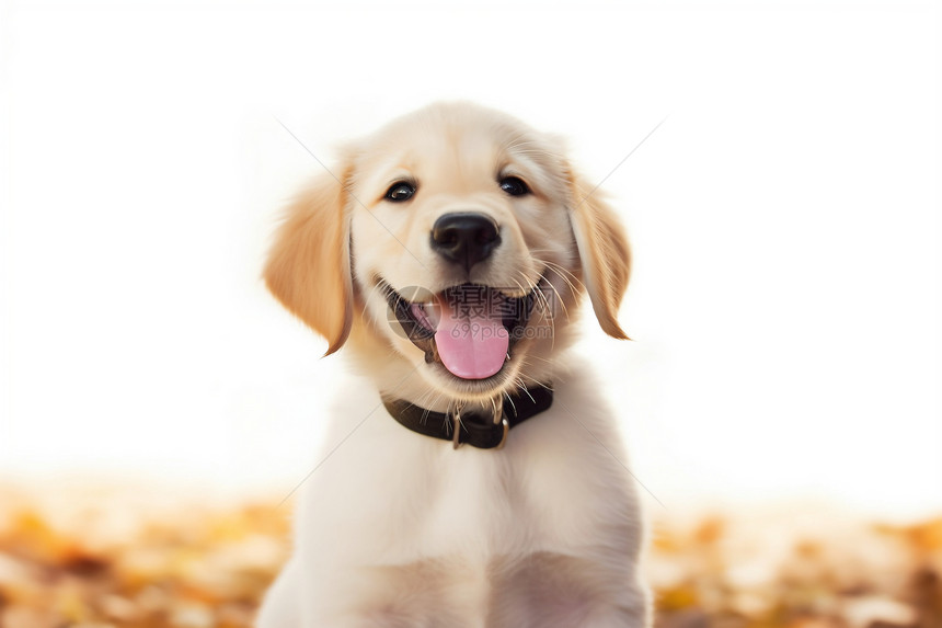 快乐的拉布拉多狗图片