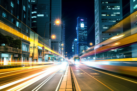 繁忙的道路图片