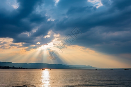 太阳光束图片