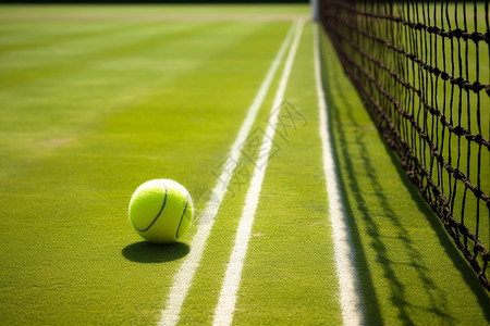 网球运动场地背景图片