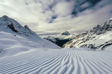 奥地利雪景图片