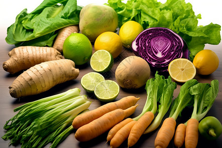 健康的绿色食品图片