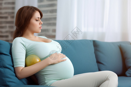 孕妇在产前锻炼图片