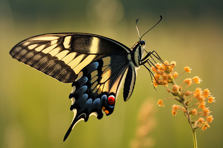 翼展漂亮的蝴蝶背景