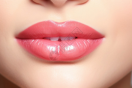 女性唇部的图背景图片
