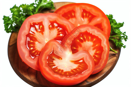 营养健康的西红柿背景图片