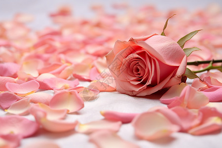 浪漫的玫瑰花创意背景背景图片