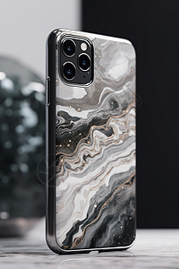 大理石花纹的手机壳背景图片