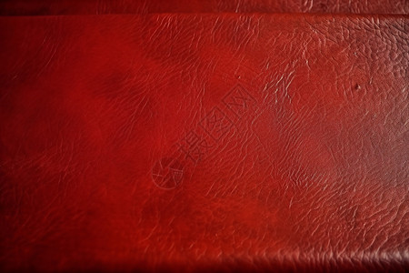 红棕色的皮革面料背景图片