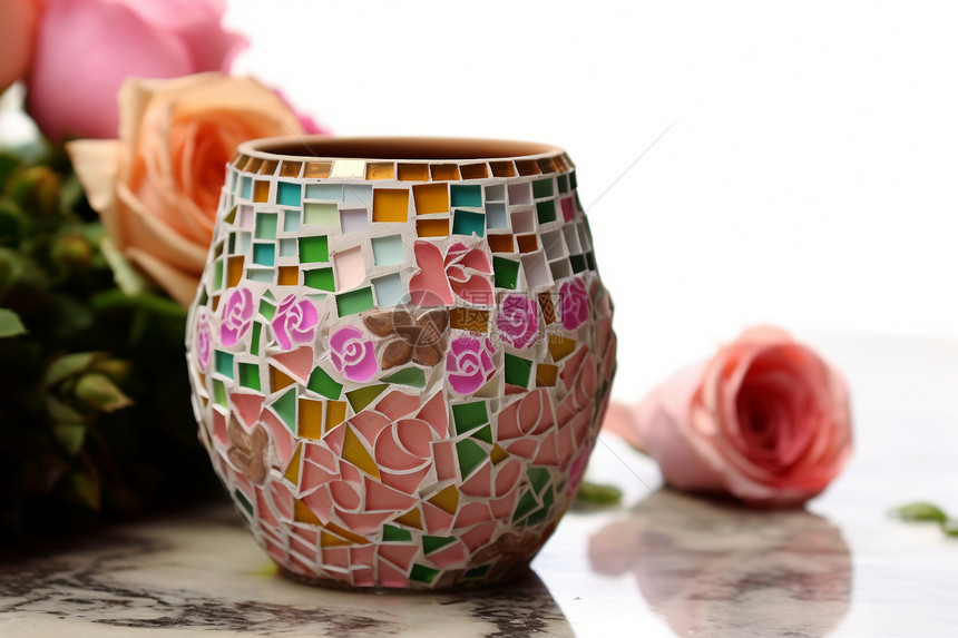 一个陶瓷花瓶图片