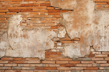 复古的乡村水泥砖墙图片