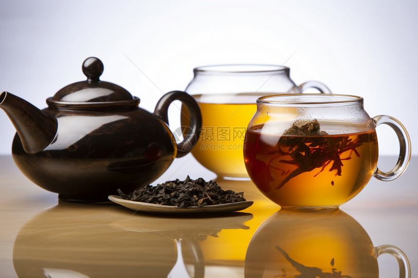 传统健康的红茶图片