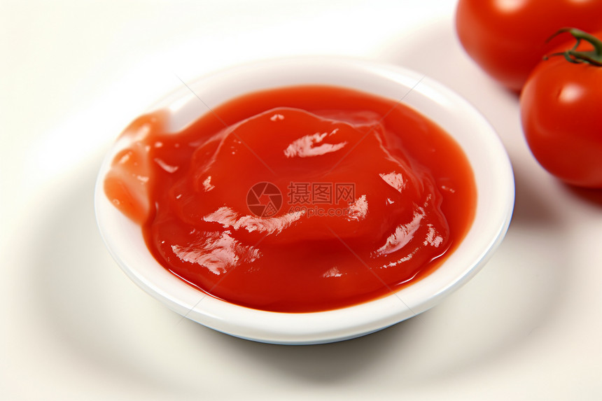 美味的番茄酱图片